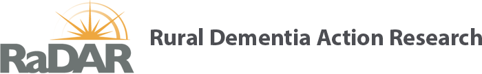 Rural Dementia Action Research (RaDAR)